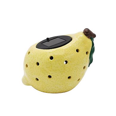Sonoma Goods For Life® Lemon Led Solar Lantern