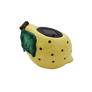 Sonoma Goods For Life® Lemon Led Solar Lantern