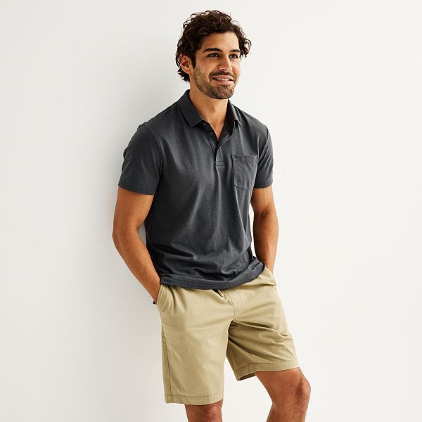 Men's Sonoma Goods For Life® Slim Short Sleeve Perfect Length