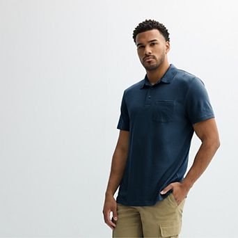 Men's Sonoma Goods For Life® Supersoft Short Sleeve Polo