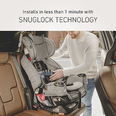Graco Premier 4Ever DLX Extend2Fit SnugLock 4-in-1 Car Seat