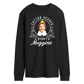 Men's Elf Ninny Muggins Long Sleeve Tee