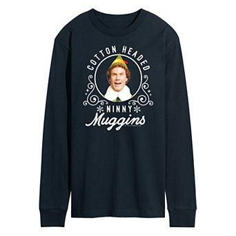 Men's Elf Ninny Muggins Long Sleeve Tee