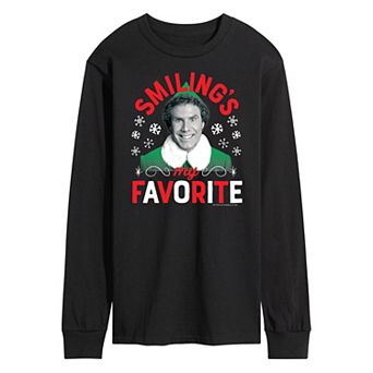 Men's Elf Smilings My Favorite Long Sleeve