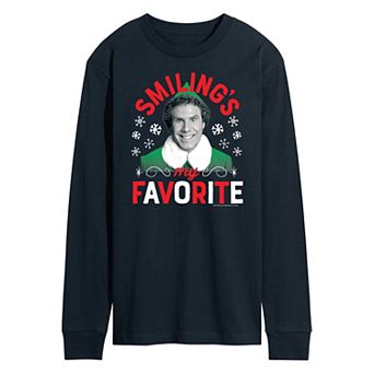 Men's Elf Smilings My Favorite Long Sleeve