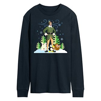 Men's Elf Buddy Arctitc Puppets Long Sleeve