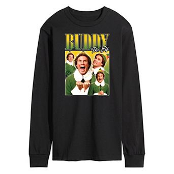 Men's Elf Buddy The Elf Long Sleeve Tee