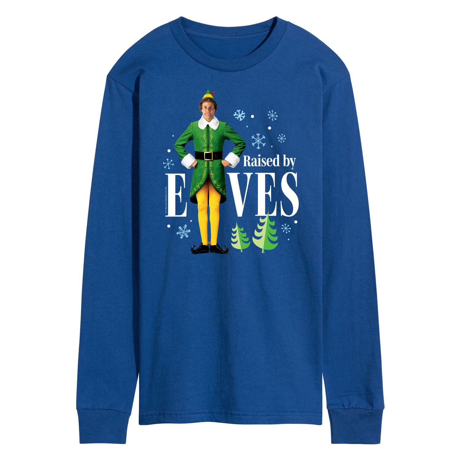ELF Men's Crew Neck T-Shirt - Warner Bros. Movie Graphic Tee, Printed In USA - View #3