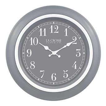 La Crosse Technology 18 in Louisa Quartz Analog Wall Clock