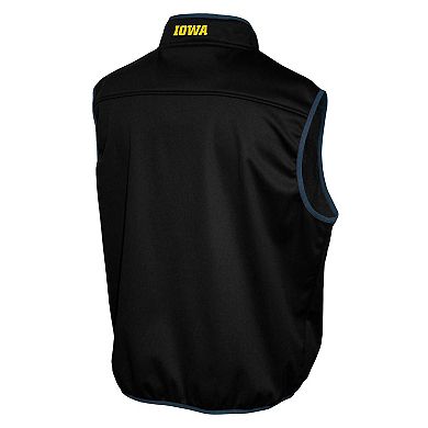 Men's Iowa Hawkeyes Zip Up Softshell Vest