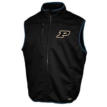 Men's Purdue Boilermakers Zip Up Softshell Vest