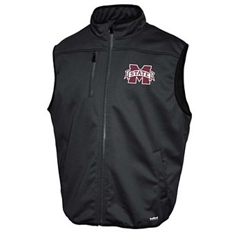 Men's Mississippi State Bulldogs Zip Up Softshell Vest