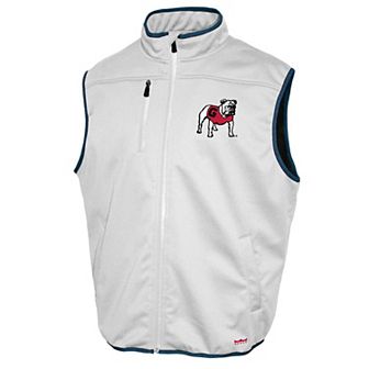 Men's Georgia Bulldogs Zip Up Softshell Vest