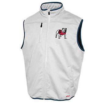 Men's Georgia Bulldogs Zip Up Softshell Vest