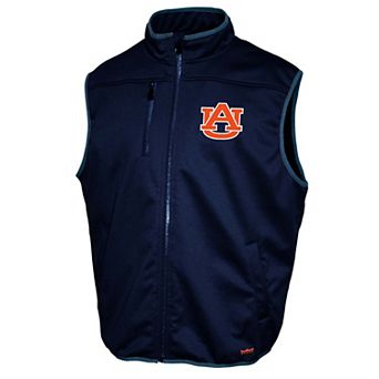 Men's Auburn Tigers Zip Up Softshell Vest