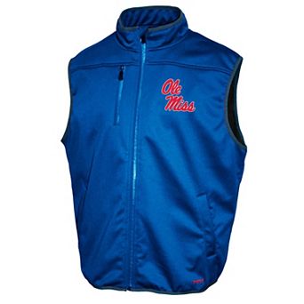 Men's Ole Miss Rebels Zip Up Softshell Vest