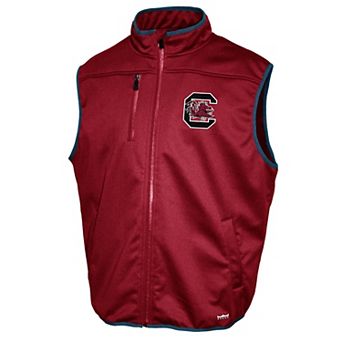 Men's South Carolina Gamecocks Zip Up Softshell Vest