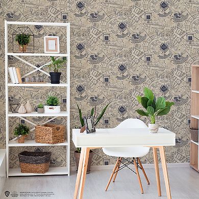RoomMates Harry Potter Marauder's Map Peel and Stick Wallpaper