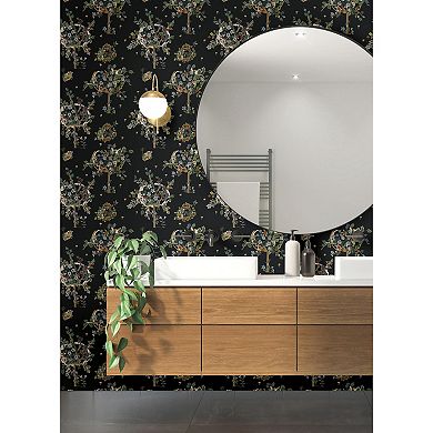RoomMates Flowering Peace Tree Peel and Stick Wallpaper