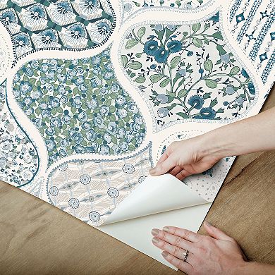 RoomMates Multi Pippa Peel and Stick Wallpaper