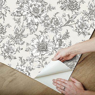 RoomMates Winifred Peel and Stick Wallpaper
