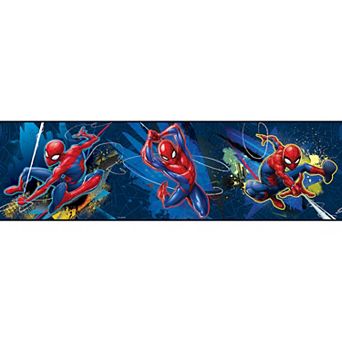 RoomMates Marvel Spider-Man Peel and Stick Wallpaper Border