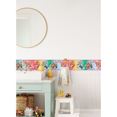 RoomMates Paw Patrol Skye & Everest Peel & Stick Wallpaper Border