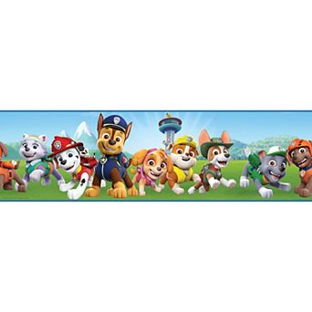 RoomMates Paw Patrol Peel and Stick Wallpaper Border