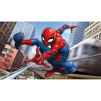 RoomMates Blue Marvel Spider-Man Peel & Stick Wallpaper Mural