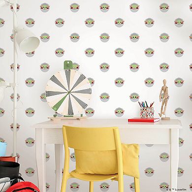 RoomMates Green Grogu Peel and Stick Wallpaper