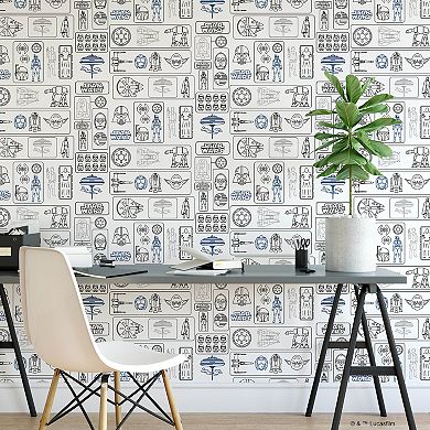 RoomMates Star Wars Pictogram Peel & Stick Wallpaper
