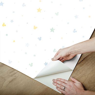 Disney's Mickey Mouse Confetti Peel & Stick Wallpaper by RoomMates