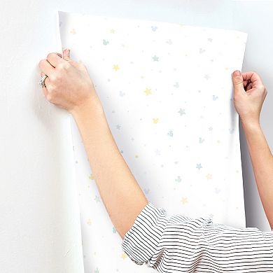Disney's Mickey Mouse Confetti Peel & Stick Wallpaper by RoomMates