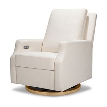 Namesake Crewe Performance Eco-Weave Electronic Recliner and Swivel Glider