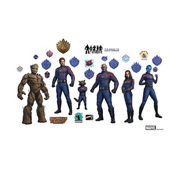 RoomMates Guardians of the Galaxy 3 Peel and Stick Wall Decals