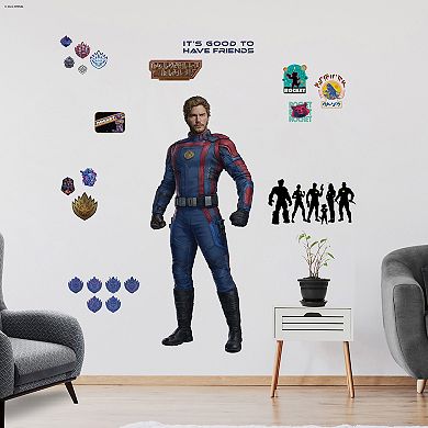 RoomMates Guardians of the Galaxy 3 Star-Lord Quill Giant Peel and Stick Wall Decals