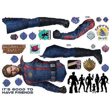 RoomMates Guardians of the Galaxy 3 Star-Lord Quill Giant Peel and Stick Wall Decals