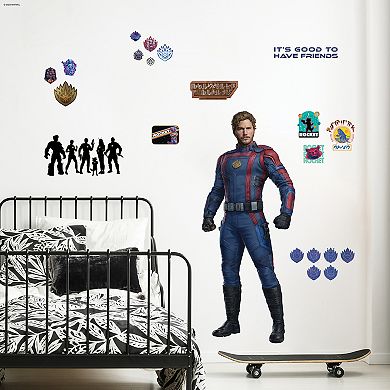 RoomMates Guardians of the Galaxy 3 Star-Lord Quill Giant Peel and Stick Wall Decals
