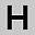 Silver Tone H