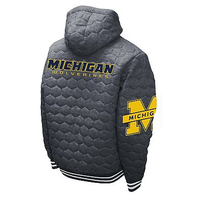 Men's NCAA Michigan Wolverines Honeycomb Jacket