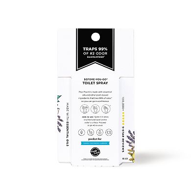Poo-Pourri 3-pack On-The-Go Toilet Sprays Set