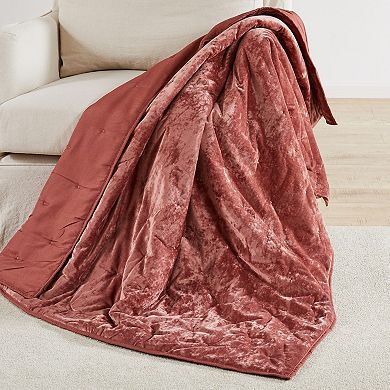 Levtex Home Abruzzi Plum Quilted Throw