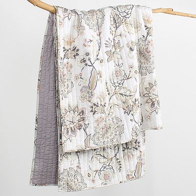 Levtex Home Ophelia Blush Quilted Throw