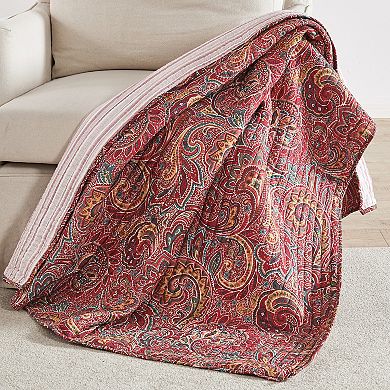 Levtex Home Kimpton Red Quilted Throw