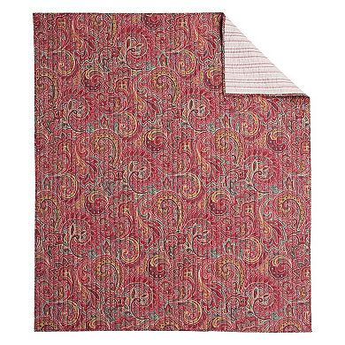 Levtex Home Kimpton Red Quilted Throw