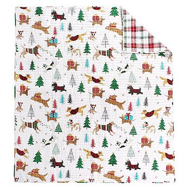 Levtex Home Jingle Paws Quilted Throw