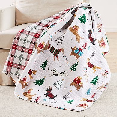 Levtex Home Jingle Paws Quilted Throw
