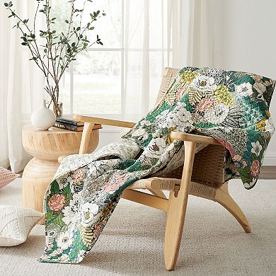 Levtex Home Bettina Floral Quilted Throw