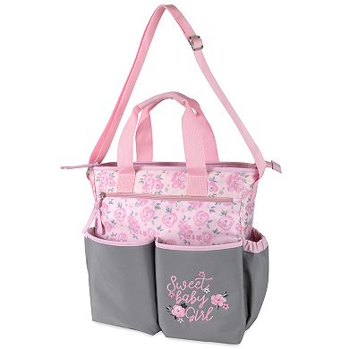 Baby Essentials Diaper Bag Tote 3-Piece Set with Changing Station