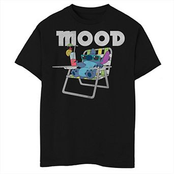 Boys 4-7 Lilo & Stitch Chill Mood Short Sleeve Graphic Tee